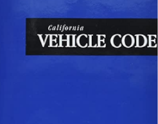 California Vehicle Code